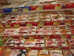 Цены на продукты питания в Макао, Стоимость мяса в магазине