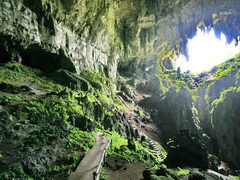 Malaysia, Borneo, Kuching,Fairy Cave, Actually there twilight