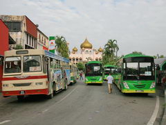 Malaysia, Borneo, Kuching, City bus station