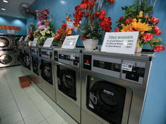 Malaysia, Borneo, Kota Kinabalu, Laundry in Tune Hotel