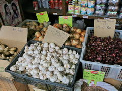 Malaysia, Borneo, Kuching, Vegetables on the market