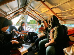 Malaysia, Borneo, Kuching, inside the boat