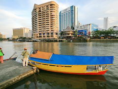 Malaysia, Borneo, Kuching, Boat station