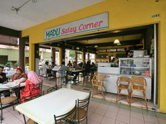 Malaysia, Borneo, Miri, In a cafe
