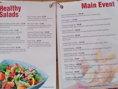 Food prices in the Maldives, Salads, meat, fish