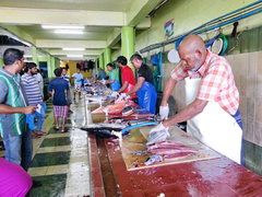 Цены на продукты на Мальдивах, Рыбный рынок