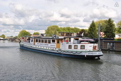 Housing for a tourist in Northern Holland, Cabin on a ship