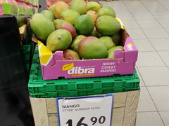 Цены на фрукты в Норвегии, Манго