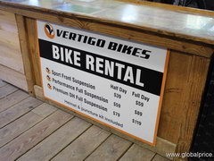 Queenstown attractions prices, Bike rental