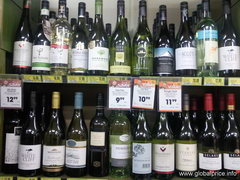 Alcohol prices in New Zealand, Various wine