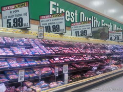 Продукты в Новой Зеландии, Цены на мясо