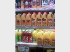 Food prices in New Zealand, Juices