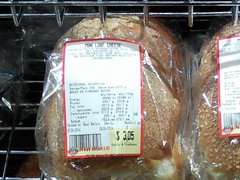 Цены на продукты в Новой Зеландии, Хлеб