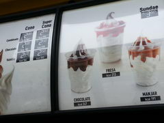 Dinning and drinking prices in Peru, soft ice cream