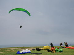 Attractions in Peru (Lima), Hang gliding on the beach