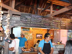 Philippines, Bohol, food prices, Cafe for locals