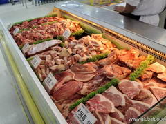 Филиппины, Себу, цены на продукты, Свинина в супермаркете