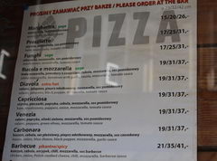 Fast food in Warsaw, Pizzeria