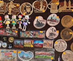 Prices for souvenirs in Poland, Prices for magnets