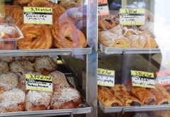 Street food in Poland in Warsaw, Baking