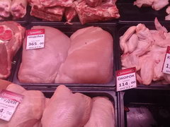 Grocery prices in St. Petersburg in Russia, Chicken