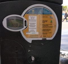 Transport in Scotland and Edinburgh, Parking machine