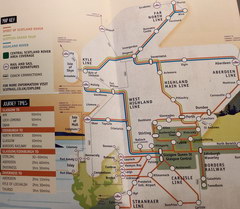 Rail transport of Scotland, Scheme of railway routes of Scotland