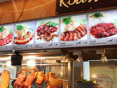 Singapore food court, duck, chicken or pork with rice