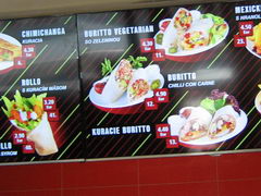Food prices in Bratislava, Mexican burrito