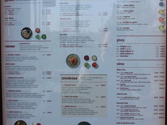 Prices in restaurants in Bratislava, Asian cuisine