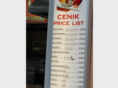 Цены на еду в Любляне, Кебеб кафе