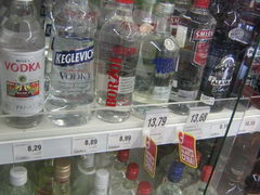 Food prices in Slovenia (Bled), Vodka