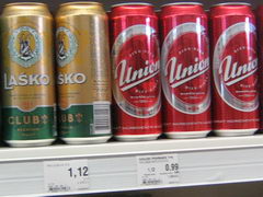 Цены на продукты в Словении (Блед), Цены на пиво