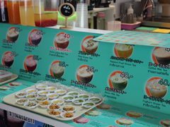 Thailand Bangkok street food prices, Cold tea-based beverages