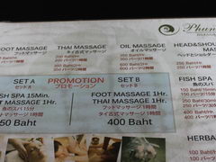 Bangkok, Thailand, Massages and spa treatments in the salon