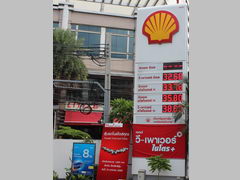 Бангкок, Таиланд, цены на транспорт, Цены на бензин
