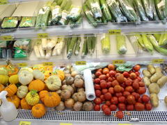 Bangkok, Thailand, at a supermarket, Prices of vegetables