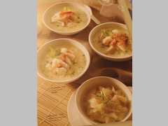 Bangkok Airport restaurant prices , Seafood Soups