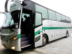 Transportation Thailand, Chiang Mai, Expensive Green Bus