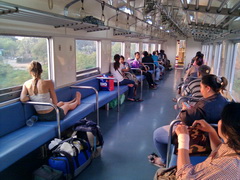 Thailand, Chiang Mai transportation fares, In Thai train