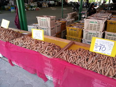 Thailand, Chiang Mai fruits prices, Dried tamarinds