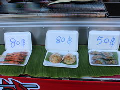 Чиангмай, Таиланд, цены на еду, Морепродукты гриль