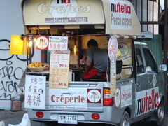 Food prices in Chiang Mai, Thailand, Pancakes on the street ​