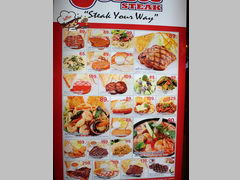 Chiang Mai, Thailand, Prices at steak restaurant