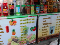 Street food in Chiang Mai, Thailand, Drinks