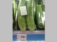 Hua Hin grocery prices, Thailand, Cucumbers