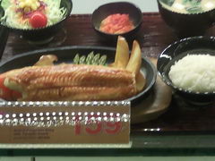 Hua Hin food prices, Thailand, A dish of eel