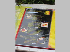 Hua Hin food prices, Thailand, Cake at a restaurant