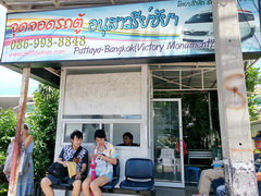 Transportation in Thailand in Pattaya, Bus Stop Pattayavan