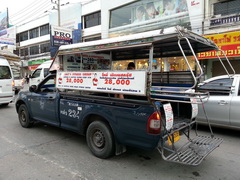 транспорт в Таиланде в Паттайе, Маршрутный грузовичек Санглоу